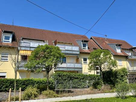 Seitenansicht - Dachgeschosswohnung in 76870 Kandel mit 70m² kaufen