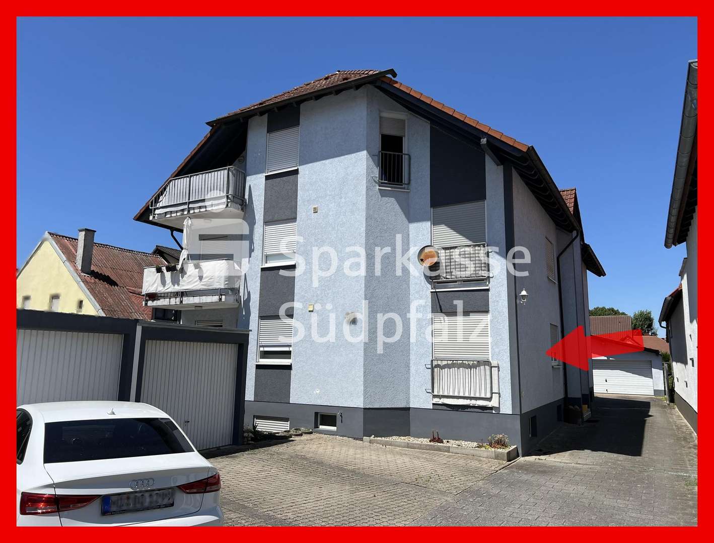 Straßenansicht Straßenansicht - Erdgeschosswohnung in 67363 Lustadt mit 69m² kaufen