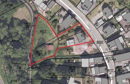 Flurkarte - Einfamilienhaus in 76855 Annweiler mit 115m² kaufen