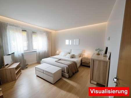 Schlafzimmer Schlafzimmer - Erdgeschosswohnung in 76829 Landau mit 88m² als Kapitalanlage kaufen