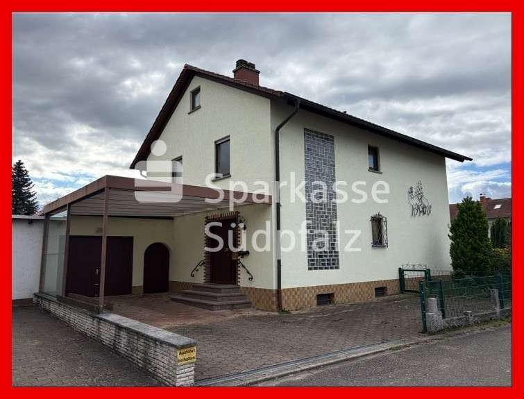 Straßenansicht - Einfamilienhaus in 76744 Wörth mit 135m² kaufen