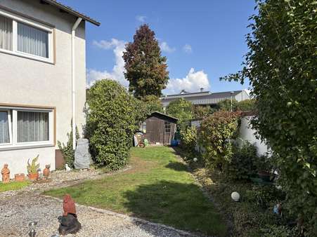 Gartenansicht Gartenansicht - Reihenendhaus in 76863 Herxheim mit 150m² kaufen
