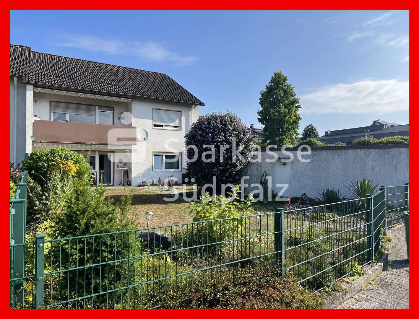 Hausansicht Gartenseite Hausansicht Gartenseite - Reihenendhaus in 76863 Herxheim mit 150m² kaufen