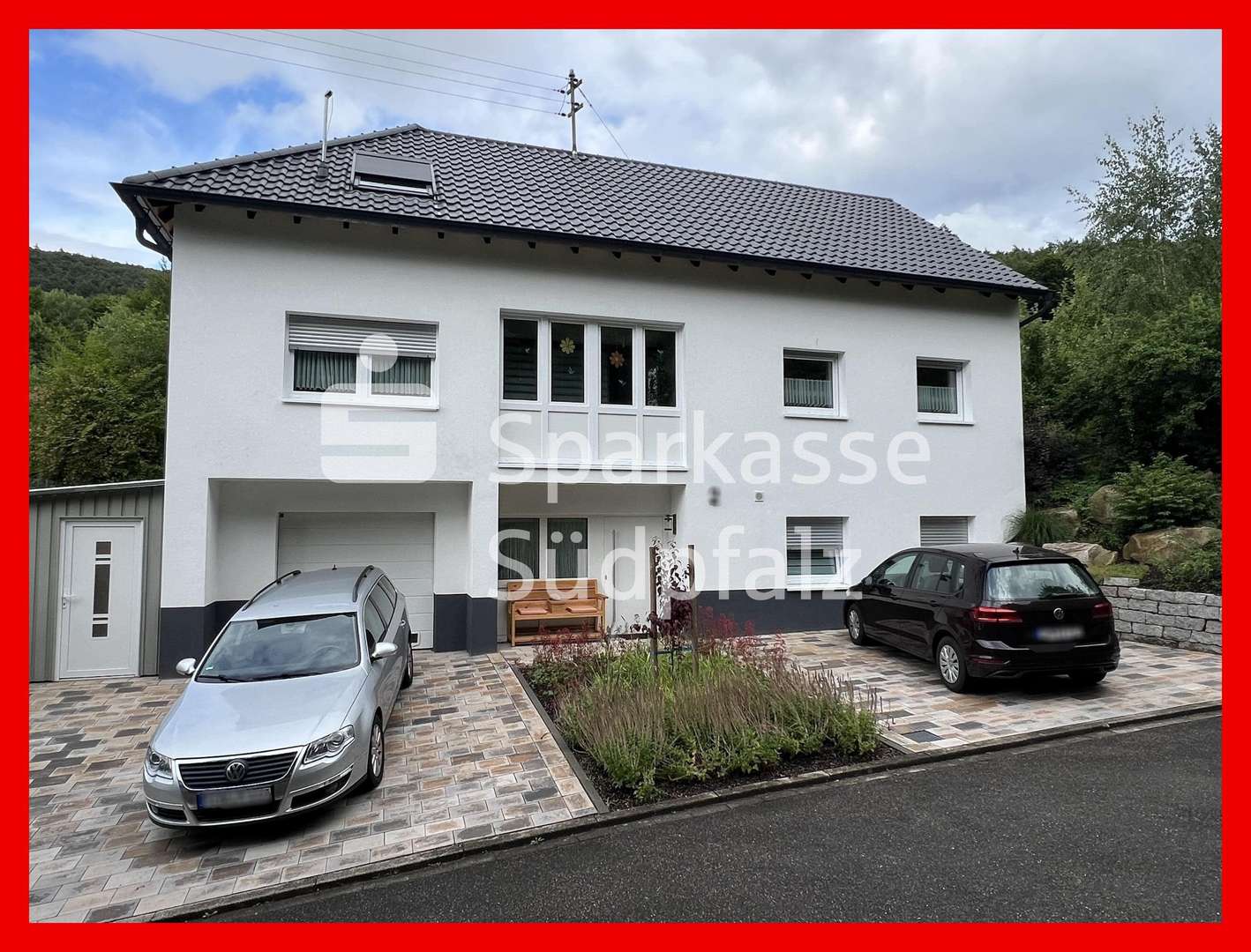 Straßenseite, Hauseingang Straßenseite, Hauseingang - Einfamilienhaus in 76848 Darstein mit 176m² kaufen