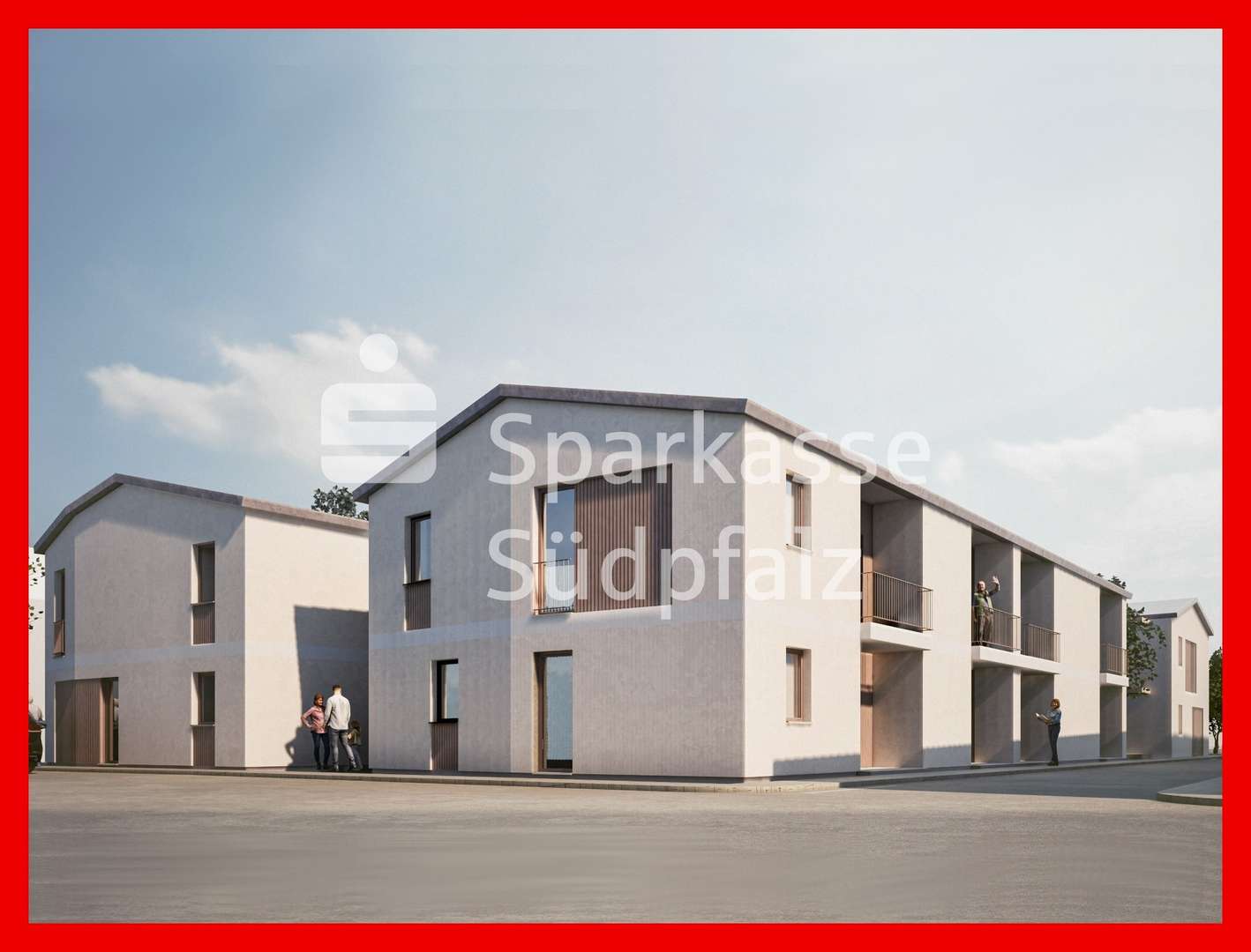 Visualisierung der Ansicht Visualisierung der Ansicht - Appartement in 76879 Knittelsheim mit 37m² kaufen