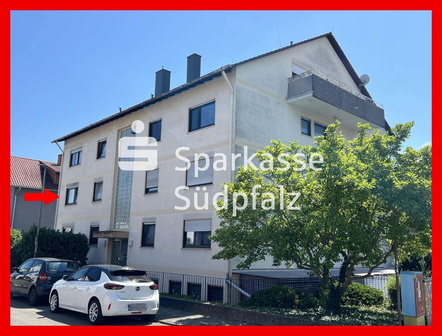 Vorderansicht Vorderansicht - Etagenwohnung in 76756 Bellheim mit 99m² kaufen