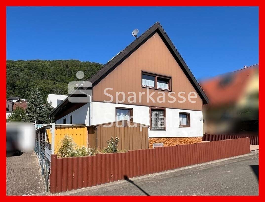 Ansicht Straßenseite Ansicht Straßenseite - Einfamilienhaus in 76833 Frankweiler mit 254m² kaufen