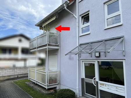 Ansicht West - Etagenwohnung in 76887 Bad Bergzabern mit 54m² kaufen