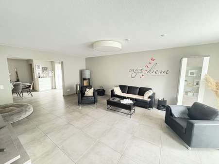 Wohnzimmer EG - Zweifamilienhaus in 76848 Spirkelbach mit 187m² kaufen