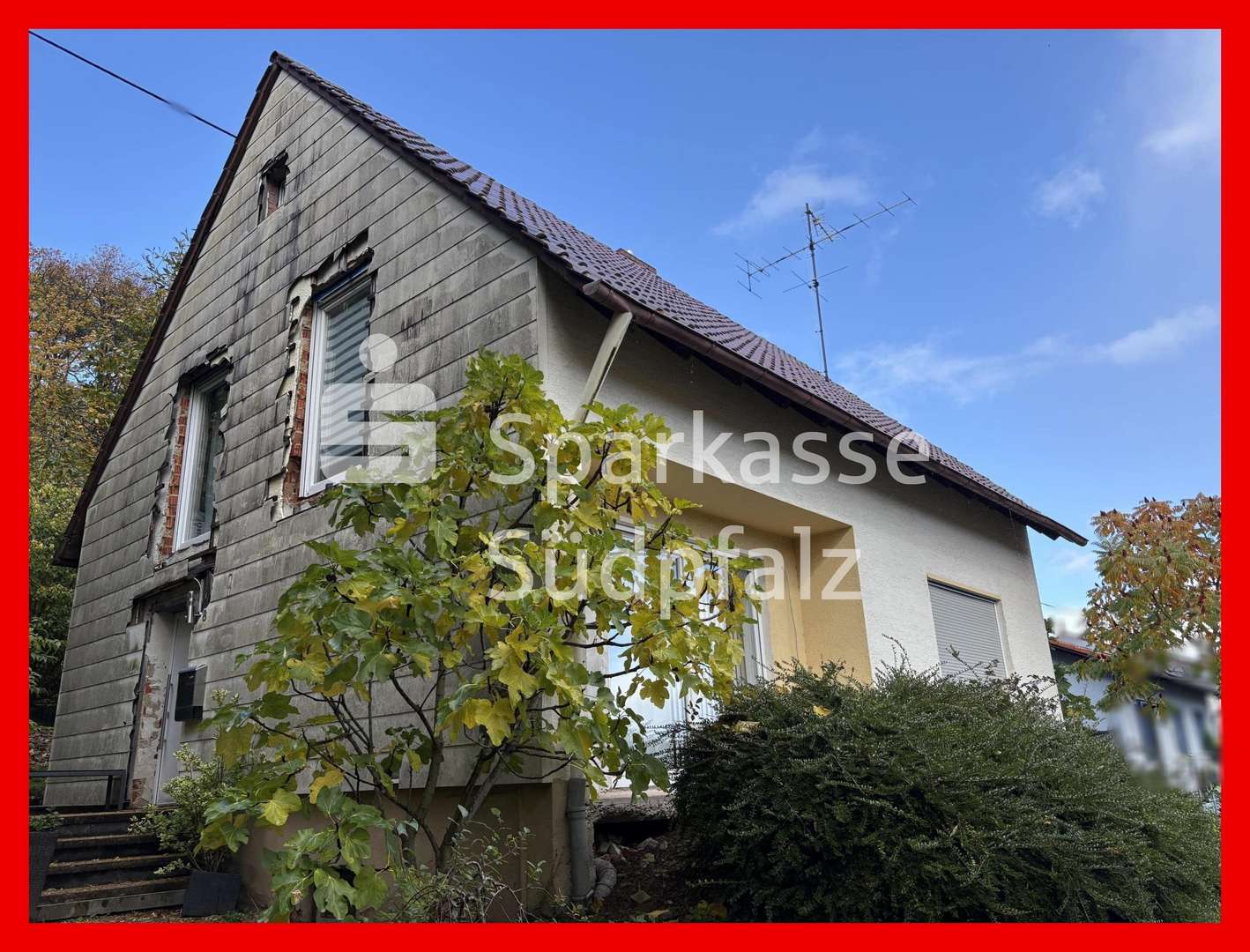 Ansicht Südwest Ansicht Südwest - Einfamilienhaus in 76889 Dörrenbach mit 159m² kaufen