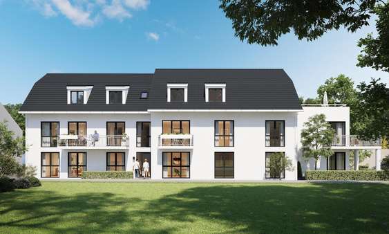 Seitansicht - Erdgeschosswohnung in 76879 Hochstadt mit 80m² kaufen