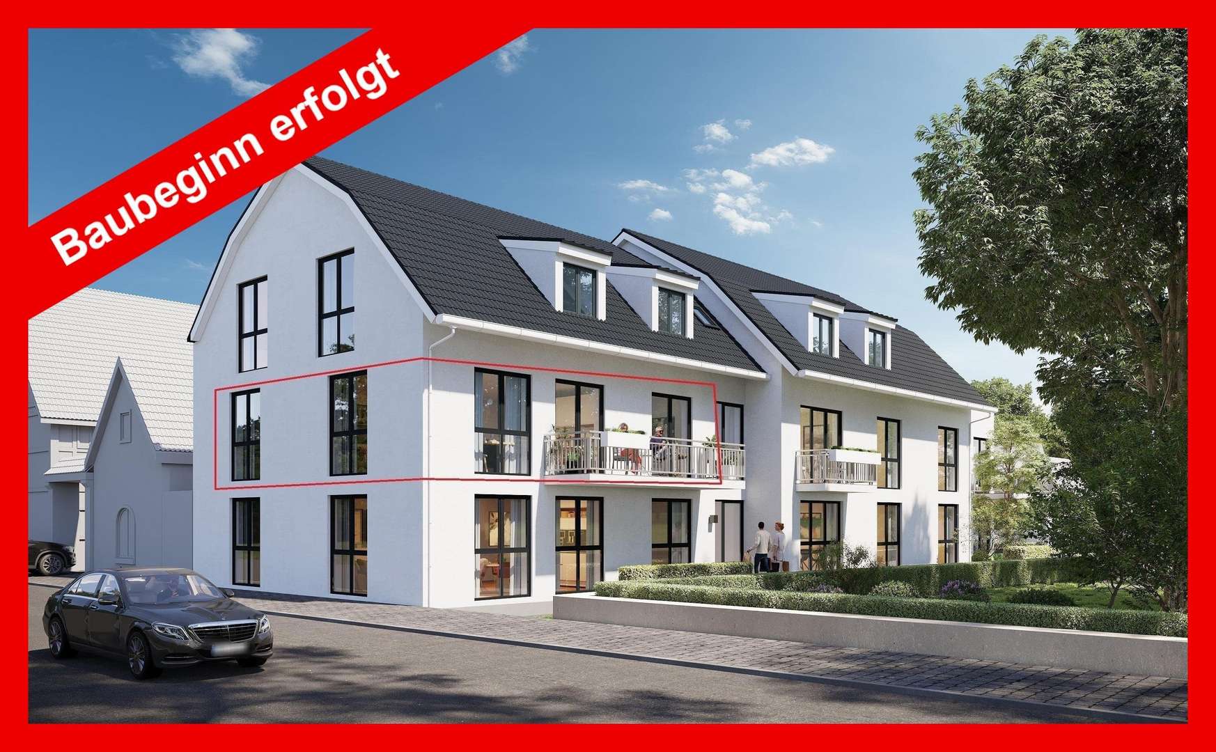 27638071-Ansicht Wohnung 4 - Etagenwohnung in 76879 Hochstadt mit 90m² kaufen