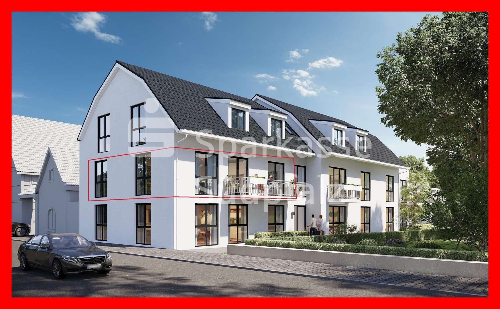 Ansicht Wohnung 4 - Etagenwohnung in 76879 Hochstadt mit 90m² kaufen