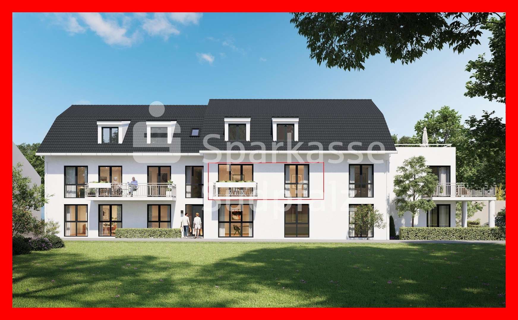 Ansicht Wohnung 6 - Etagenwohnung in 76879 Hochstadt mit 62m² kaufen