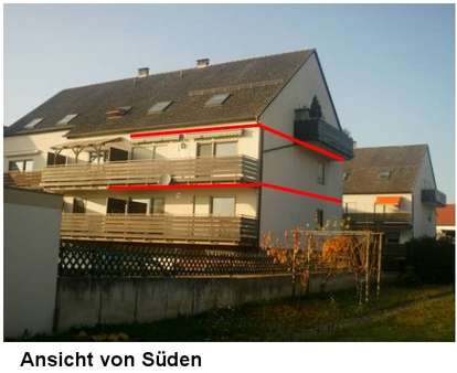 Südansicht - Etagenwohnung in 76877 Offenbach mit 92m² kaufen