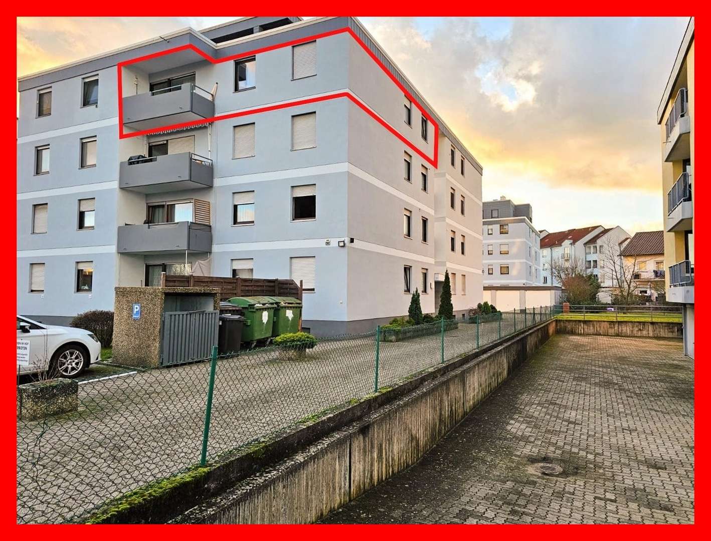 Vorderansicht - Etagenwohnung in 76726 Germersheim mit 79m² kaufen