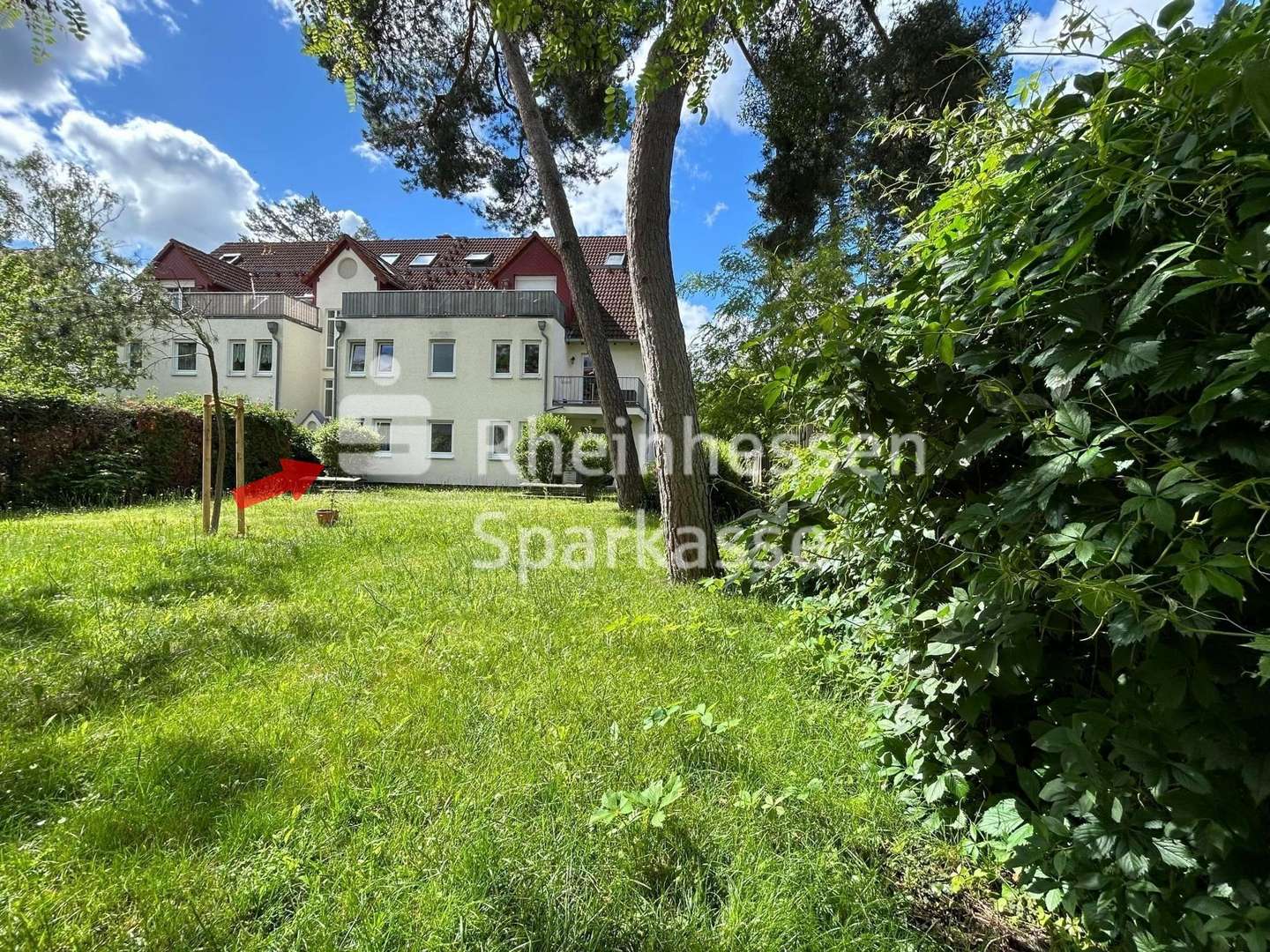 Gartenansicht Gartenansicht - Erdgeschosswohnung in 55124 Mainz mit 90m² als Kapitalanlage kaufen