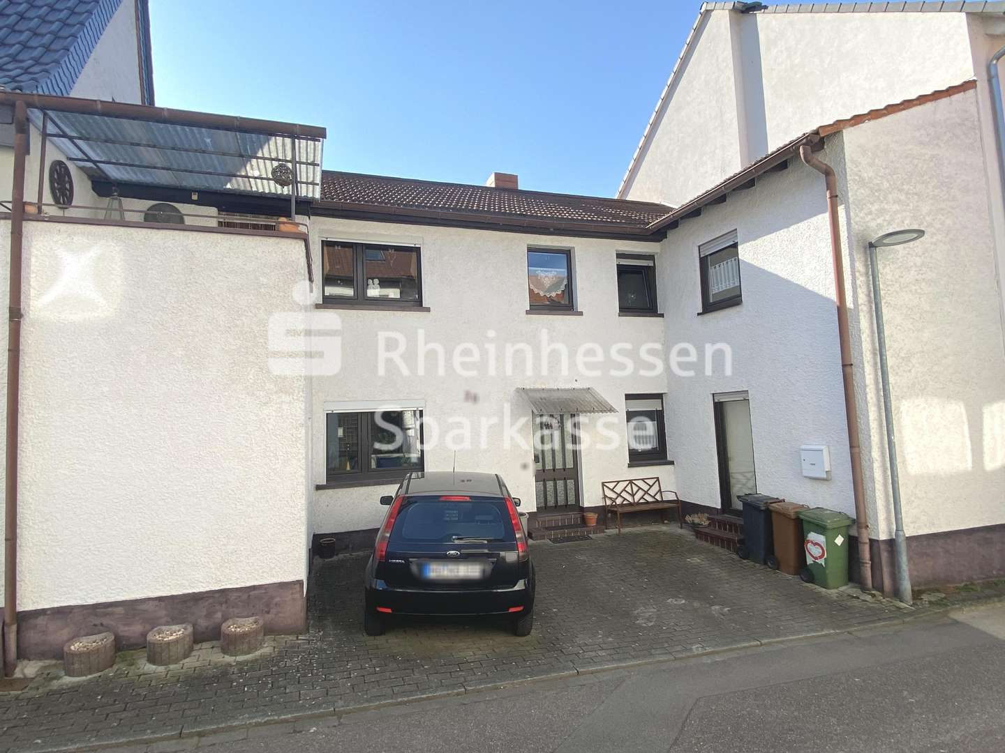 Frontansicht Frontansicht - Reihenmittelhaus in 69226 Nußloch mit 106m² kaufen