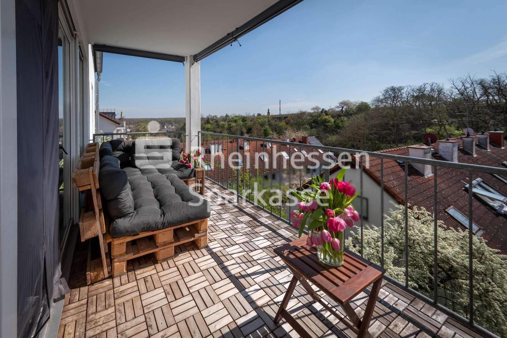 Balkon Balkon - Etagenwohnung in 55299 Nackenheim mit 95m² kaufen