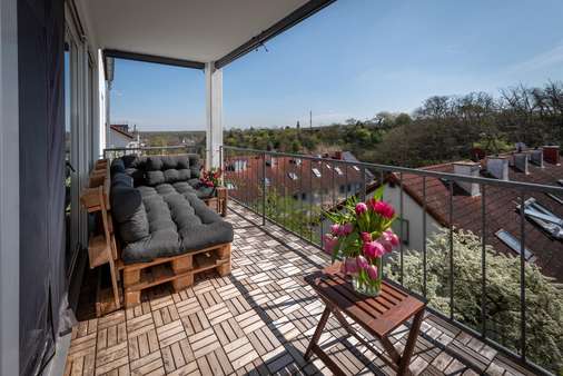 Balkon Balkon - Etagenwohnung in 55299 Nackenheim mit 95m² kaufen