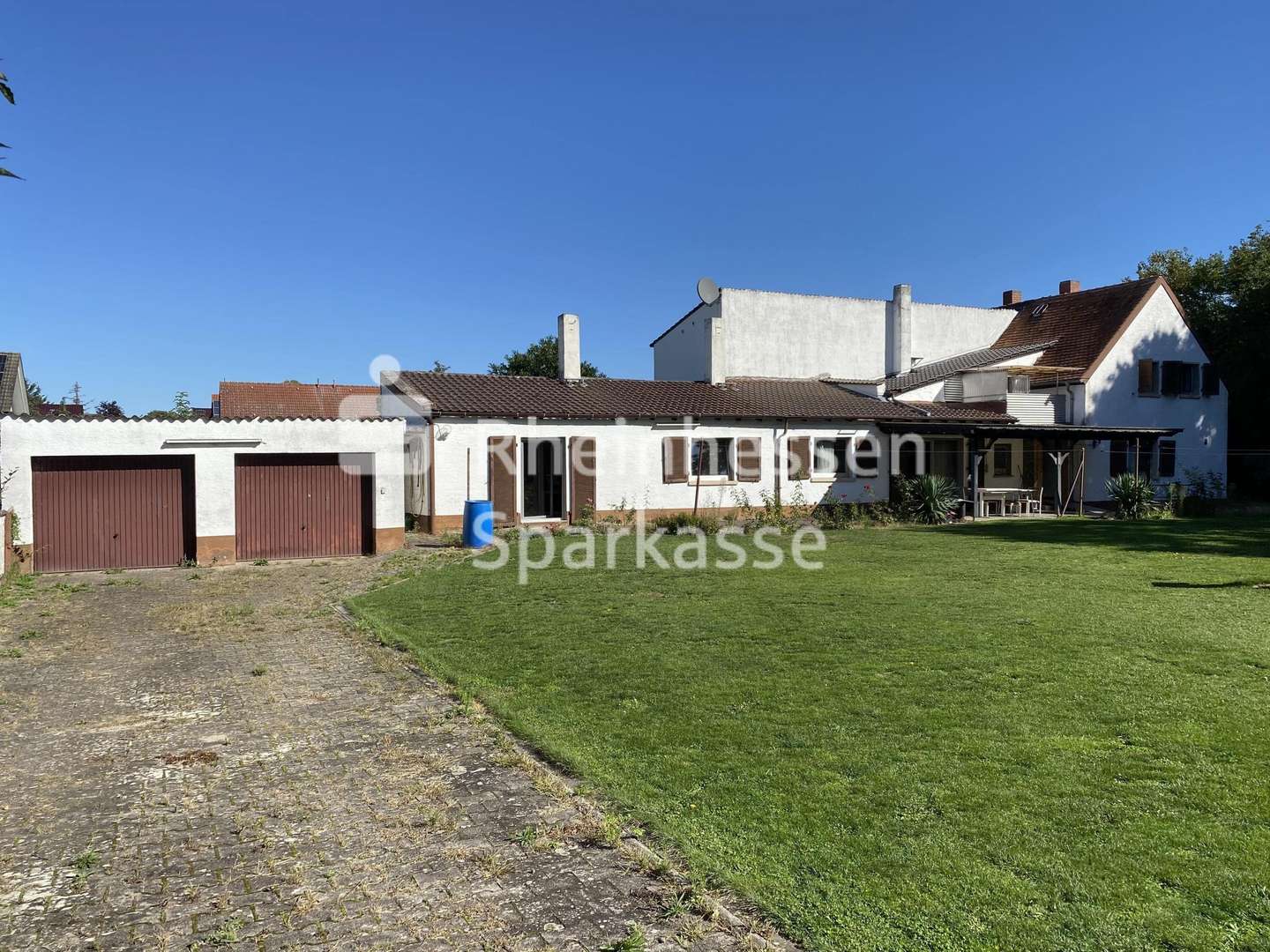 Gartenansicht Gartenansicht - Doppelhaushälfte in 67547 Worms mit 131m² kaufen