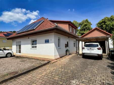 Straßenansicht/Hof - Einfamilienhaus in 55234 Nieder-Wiesen mit 184m² kaufen