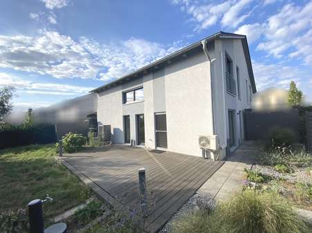 Rückansicht - Zweifamilienhaus in 68623 Lampertheim mit 237m² kaufen