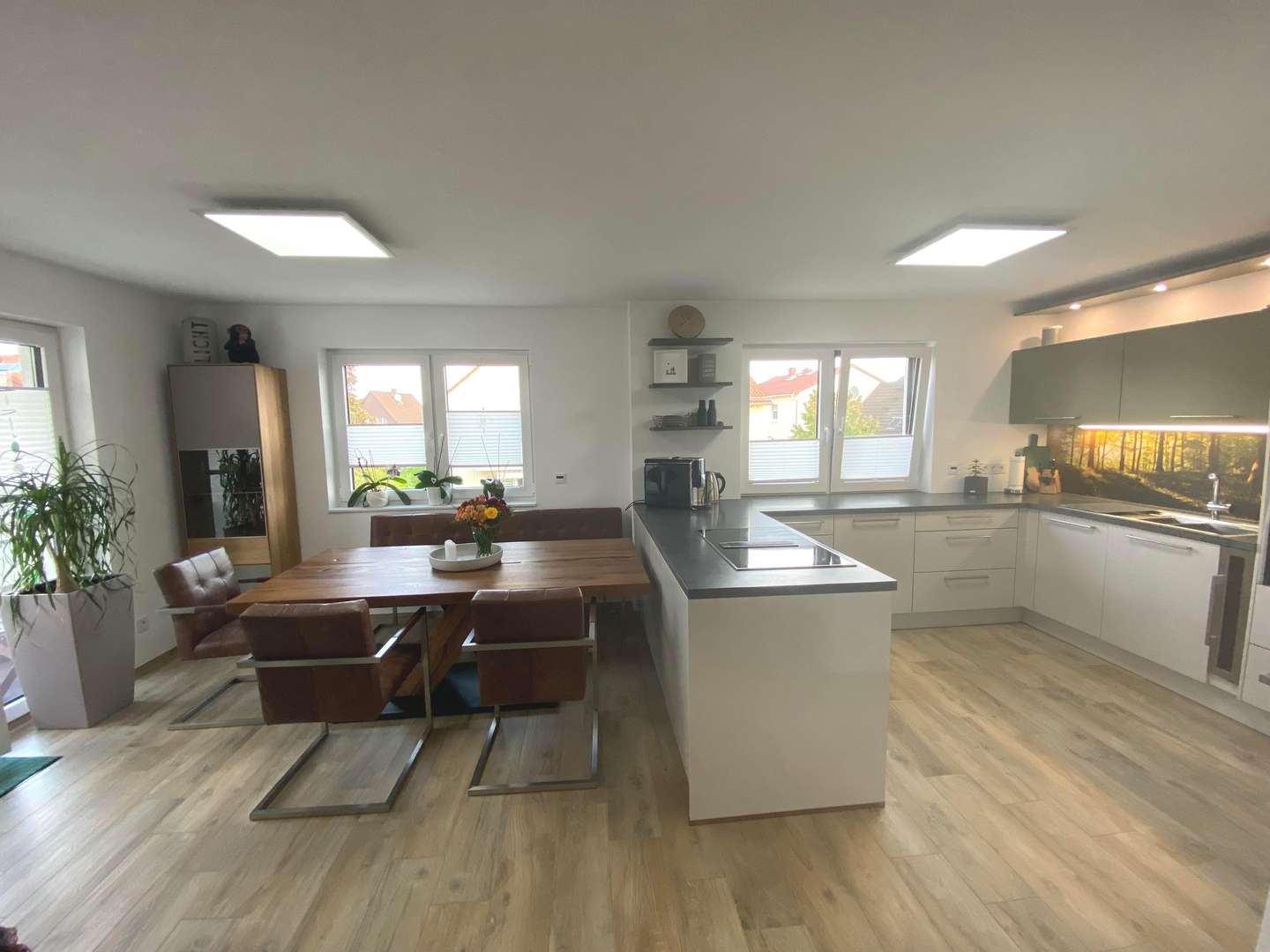 Küche mit Essbereich - Maisonette-Wohnung in 68642 Bürstadt mit 108m² kaufen