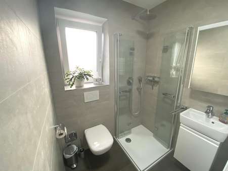 WC mit Dusche - Maisonette-Wohnung in 68642 Bürstadt mit 108m² kaufen