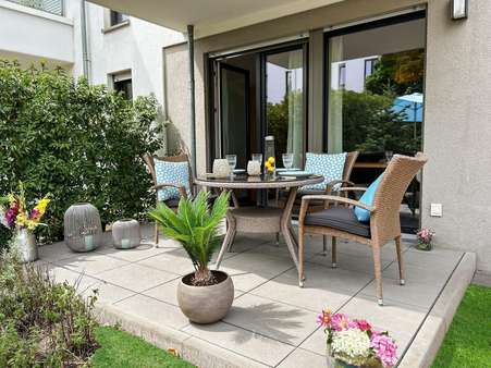 Bild Terrasse Bild Terrasse - Erdgeschosswohnung in 55130 Mainz mit 79m² kaufen