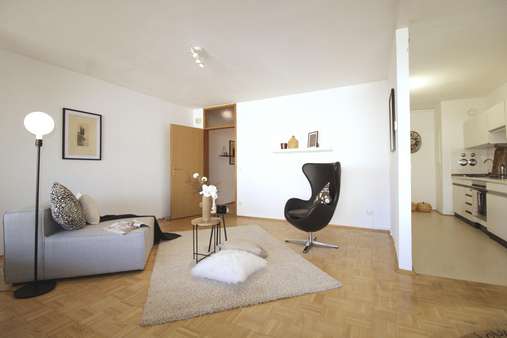 Wohnbereich - Etagenwohnung in 55126 Mainz mit 60m² kaufen