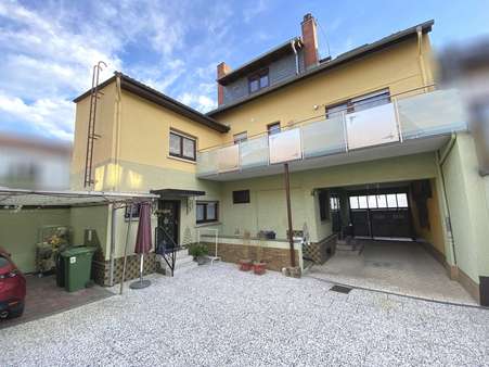 Rückansicht Vorderhaus - Mehrfamilienhaus in 68642 Bürstadt mit 411m² kaufen