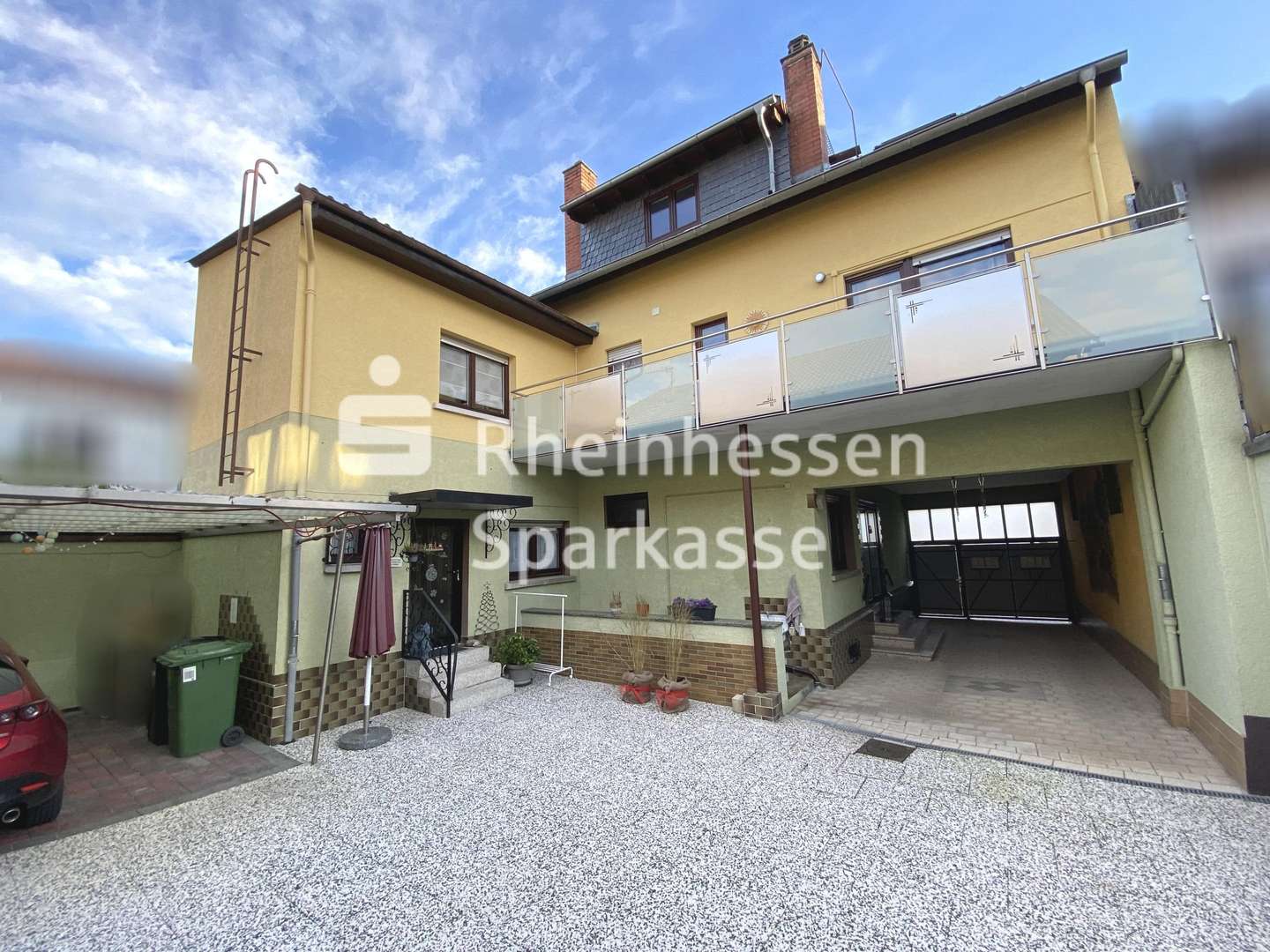 Rückansicht Vorderhaus - Mehrfamilienhaus in 68642 Bürstadt mit 411m² kaufen