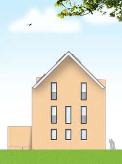Hausansicht - Etagenwohnung in 65462 Ginsheim-Gustavsburg mit 107m² kaufen