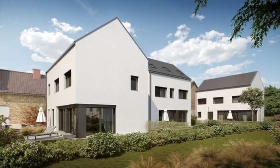 Impressionen - Doppelhaushälfte in 55278 Hahnheim mit 157m² kaufen