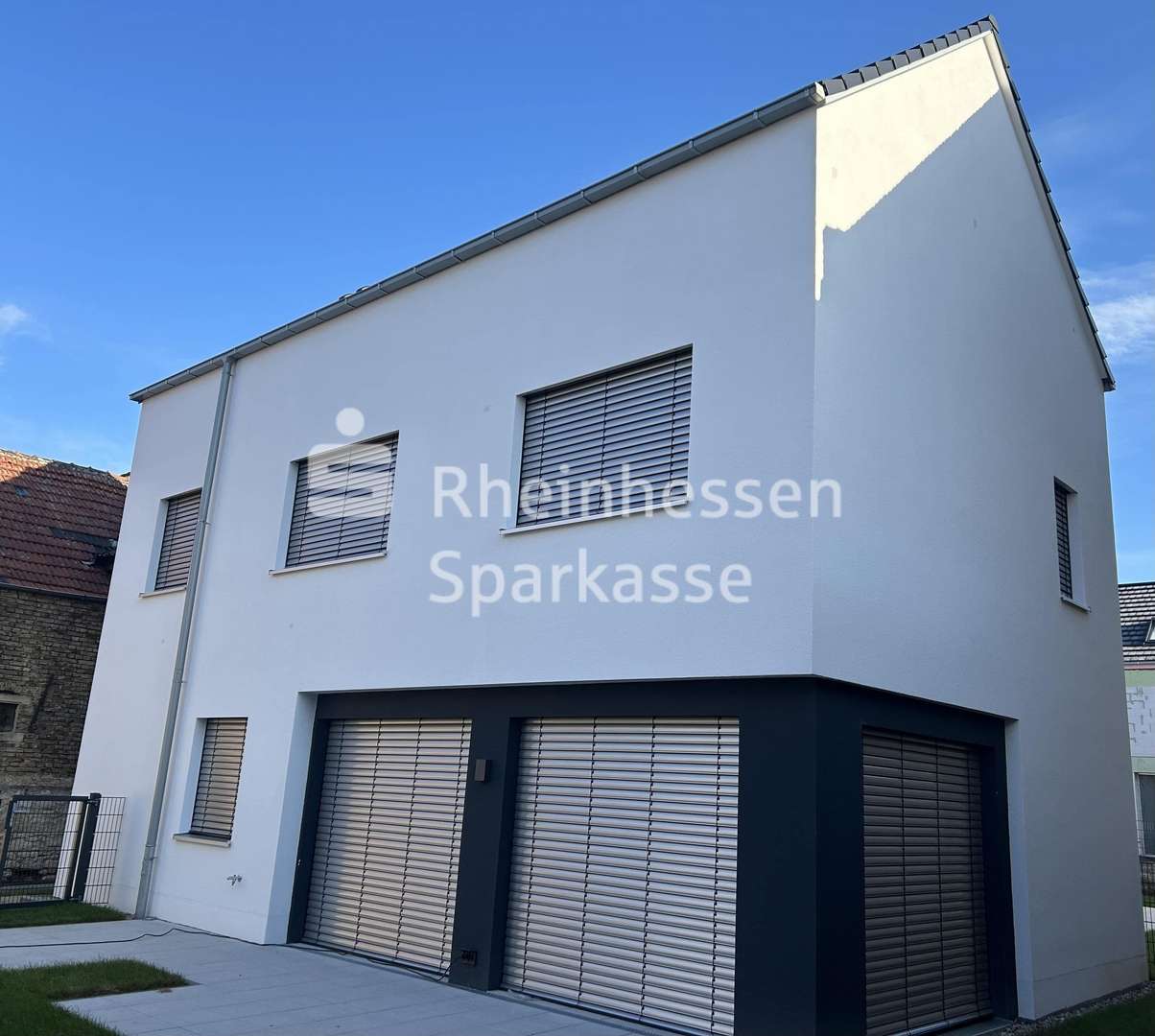 Außenansicht Außenansicht - Doppelhaushälfte in 55278 Hahnheim mit 161m² kaufen