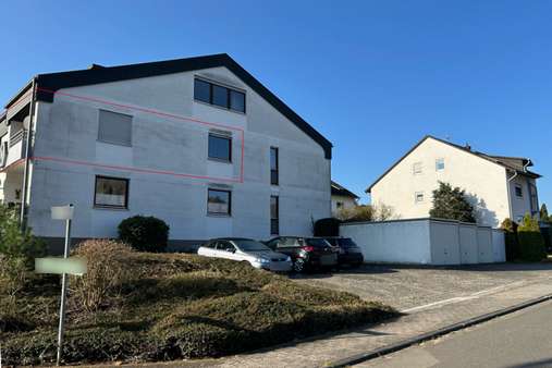 Seitenansicht - Etagenwohnung in 55583 Bad Kreuznach mit 59m² kaufen