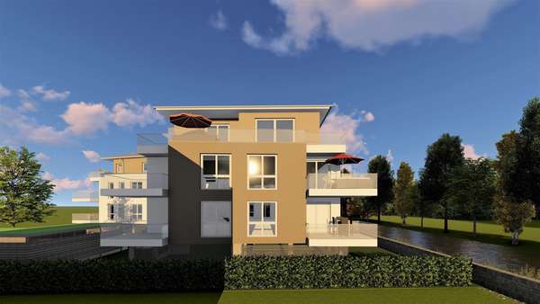 Seitenansicht - Etagenwohnung in 55590 Meisenheim mit 101m² kaufen