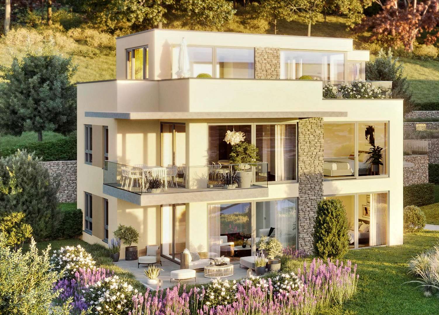 Haus 1 - Erdgeschosswohnung in 55411 Bingen mit 94m² kaufen