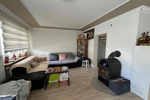Wohnzimmer - Reihenmittelhaus in 55595 Hargesheim mit 120m² kaufen