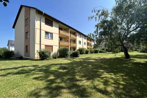 Rückansicht - Etagenwohnung in 55543 Bad Kreuznach mit 70m² kaufen