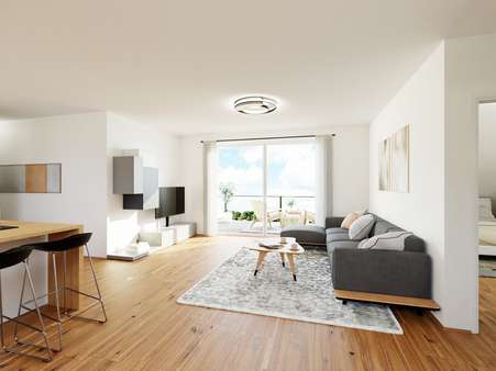 Musterbild Wohnbereich - Erdgeschosswohnung in 55597 Wöllstein mit 87m² kaufen