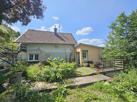Seitenansicht Seitenansicht - Einfamilienhaus in 55743 Idar-Oberstein mit 139m² kaufen