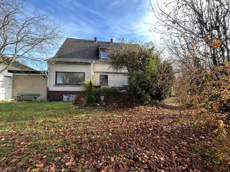 Rückansicht Rückansicht - Zweifamilienhaus in 57539 Bruchertseifen mit 148m² kaufen