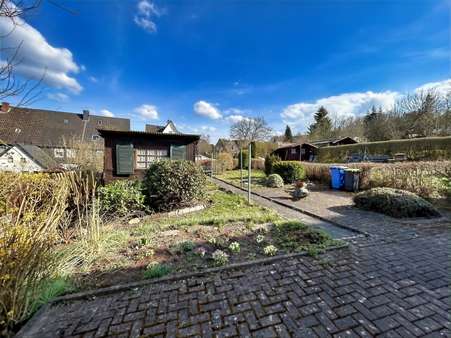 Gartenansicht - Doppelhaushälfte in 57537 Wissen mit 81m² kaufen