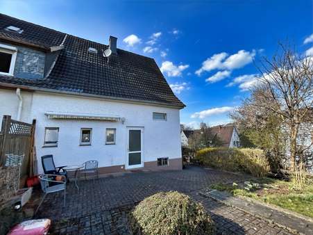 Rückansicht - Doppelhaushälfte in 57537 Wissen mit 81m² kaufen