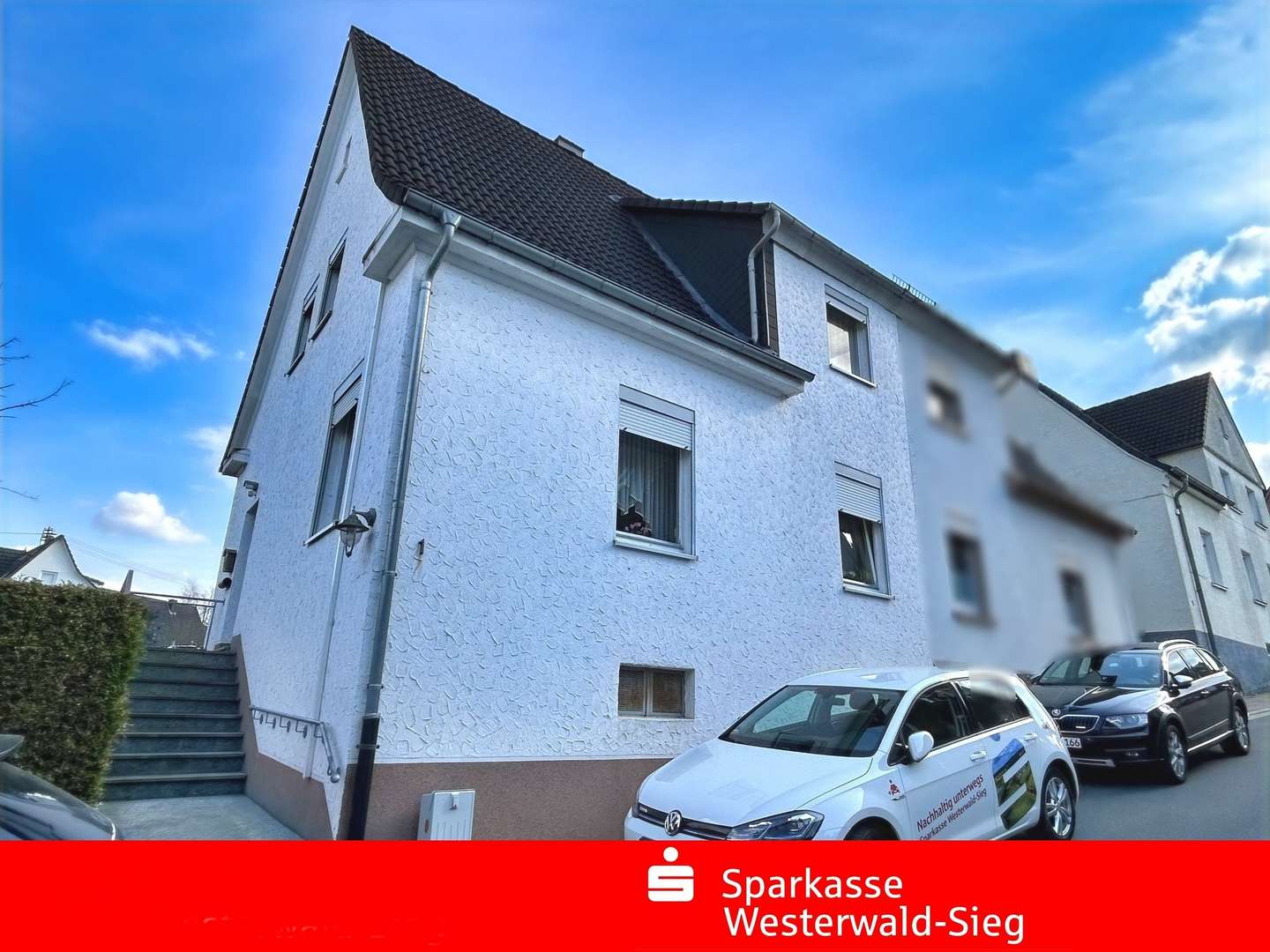 Straßenansicht - Doppelhaushälfte in 57537 Wissen mit 81m² kaufen