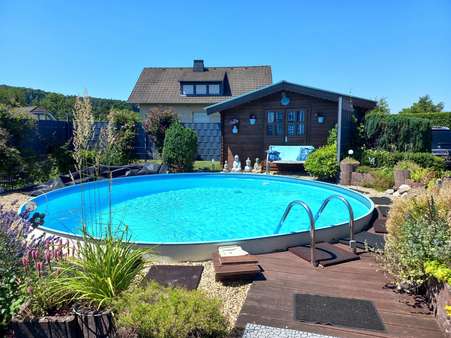 Poolbereich - Einfamilienhaus in 57589 Pracht mit 120m² kaufen