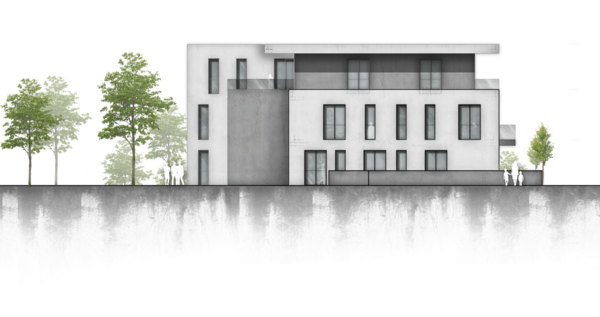 Ansicht Norden - Etagenwohnung in 56235 Ransbach-Baumbach mit 97m² kaufen