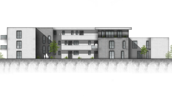 Ansicht Osten - Etagenwohnung in 56235 Ransbach-Baumbach mit 97m² kaufen